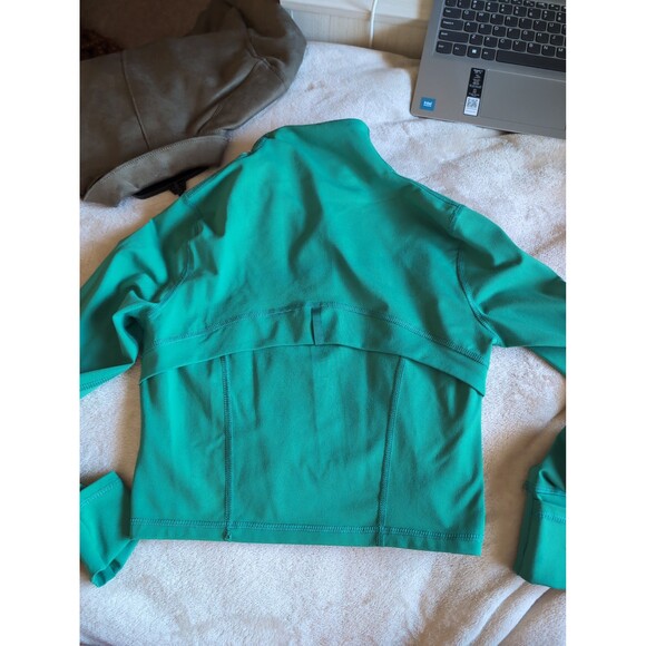 Green zip up size small - Picture 4 of 5